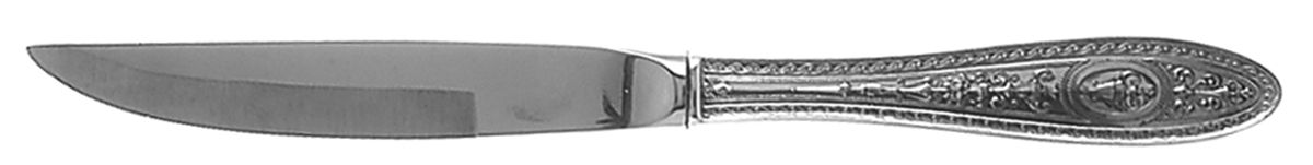 Wedgwood (Sterling, 1924, No Monos) Individual Steak Knife w/Bevel Blade by International Silver-1