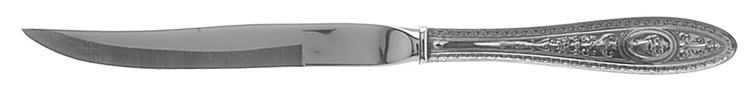Wedgwood (Sterling, 1924, No Monos) Individual Steak Knife w/Bevel Blade by International Silver-1
