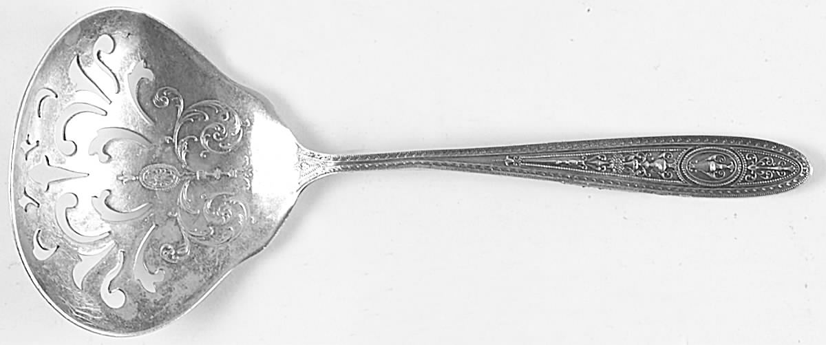 Wedgwood (Sterling, 1924, No Monos) Solid Bon Bon Spoon by International Silver-1