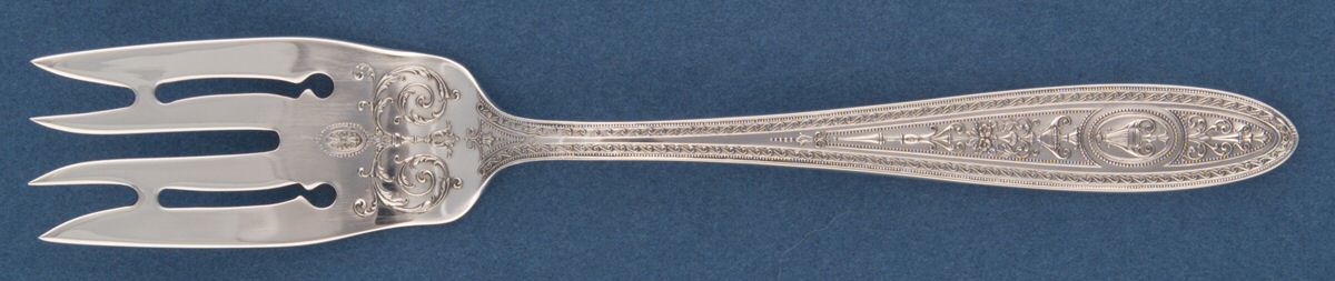 Wedgwood (Sterling, 1924, No Monos) Individual Salad Fork by International Silver-1