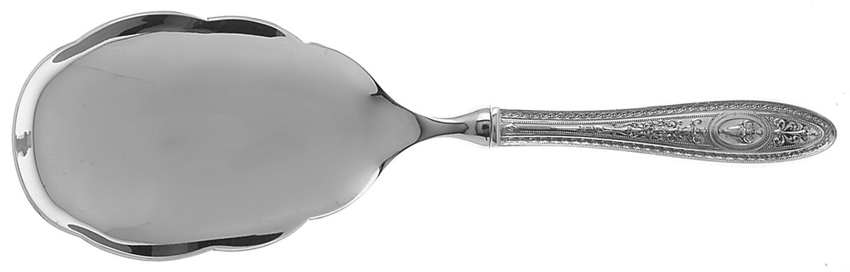 Wedgwood (Sterling, 1924, No Monos) Rice Spoon-Stainless Bowl by International Silver-1