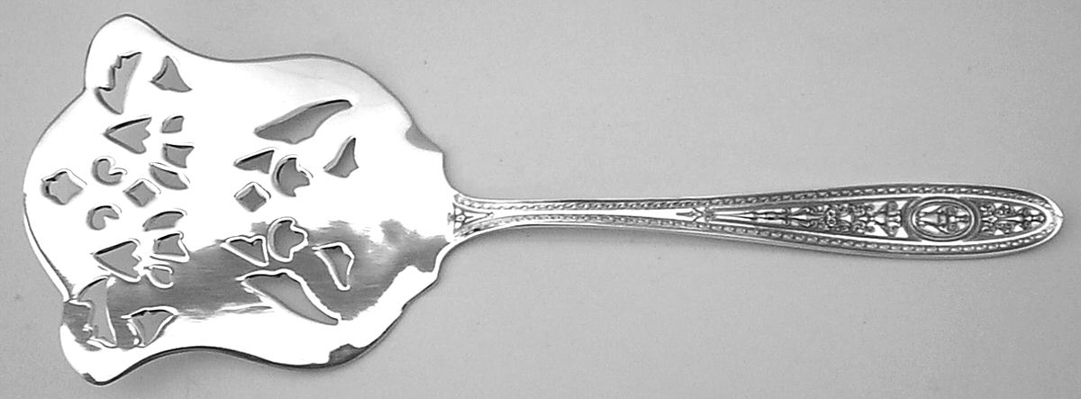 Wedgwood (Sterling, 1924, No Monos) Solid Asparagus Server by International Silver-1