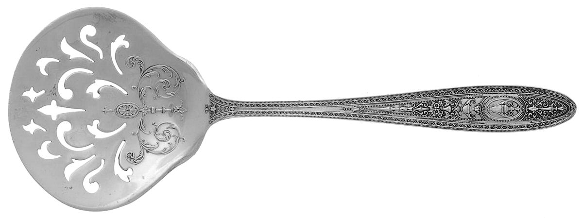 Wedgwood (Sterling, 1924, No Monos) Large Cucumber Server by International Silver-1