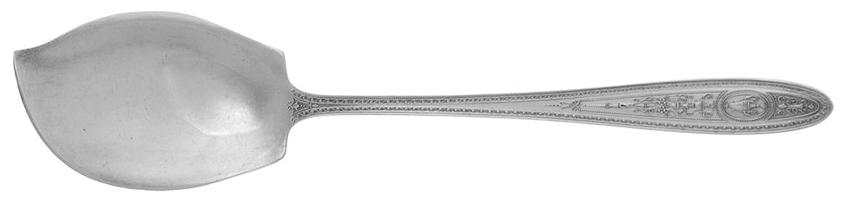 Wedgwood (Sterling, 1924, No Monos) Large Solid Jelly Server by International Silver-1