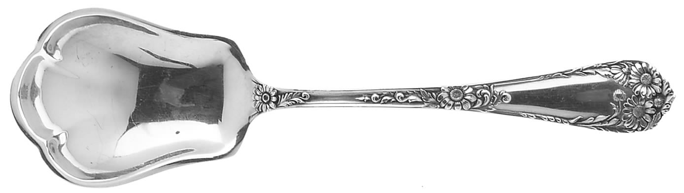 Wellesley (Sterling, 1912) Sugar Shell Spoon by International Silver-1