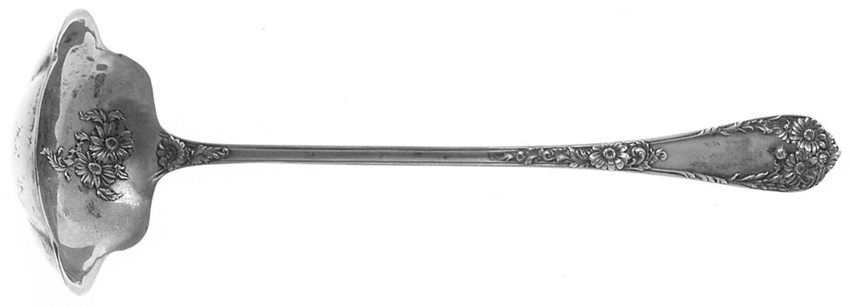 Wellesley (Sterling, 1912) Solid Piece Cream Ladle by International Silver-1