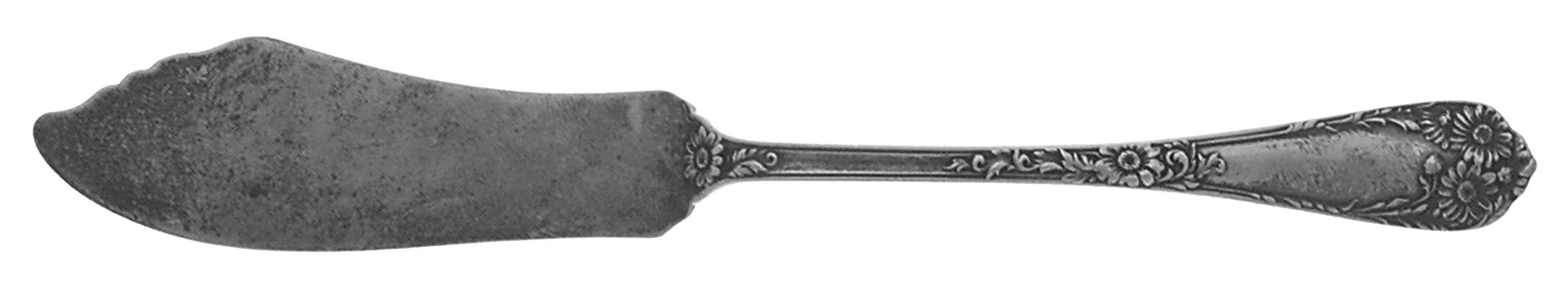 Wellesley (Sterling, 1912) Flat Handle Master Butter Knife by International Silver-1