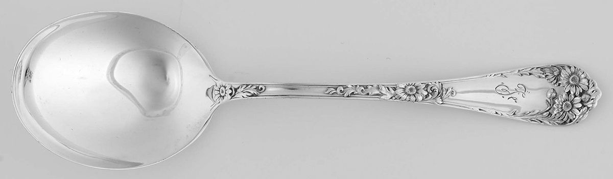 Wellesley (Sterling, 1912) Round Bowl Soup Spoon (Gumbo) by International Silver-1