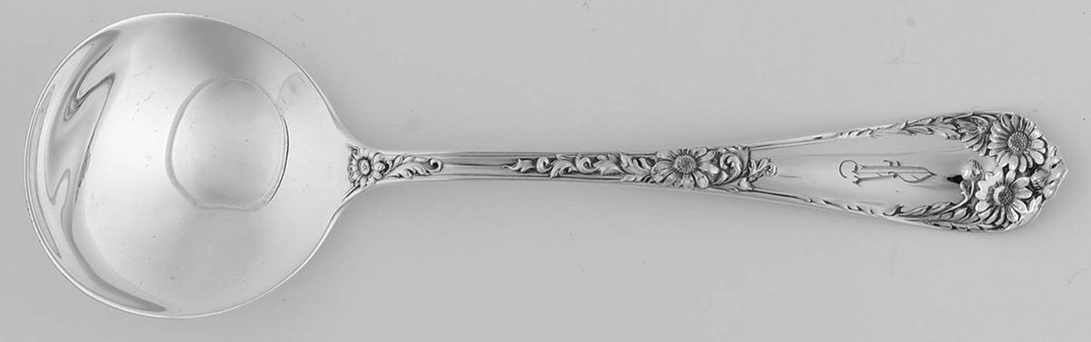 Wellesley (Sterling, 1912) Round Bowl Soup Spoon (Bouillon) by International Silver-1