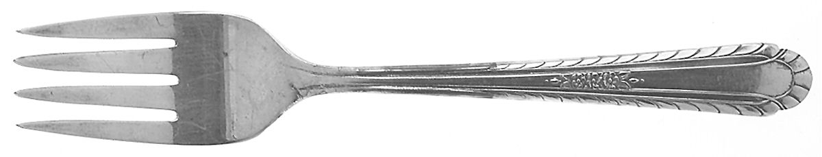 Wentworth (Silverplate, 1938) Individual Salad Fork by International Silver-1
