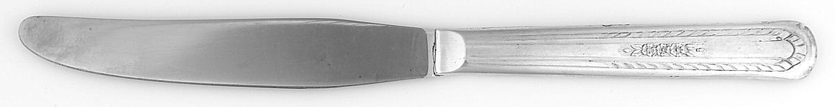 Wentworth (Silverplate, 1938) Modern Solid Knife by International Silver-1