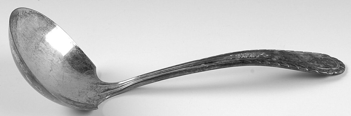 Wentworth (Silverplate, 1938) Solid Gravy Ladle by International Silver-1