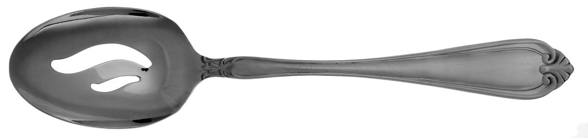 Westbrook (Stainless) Pierced Tablespoon (Serving Spoon) by International Silver-1