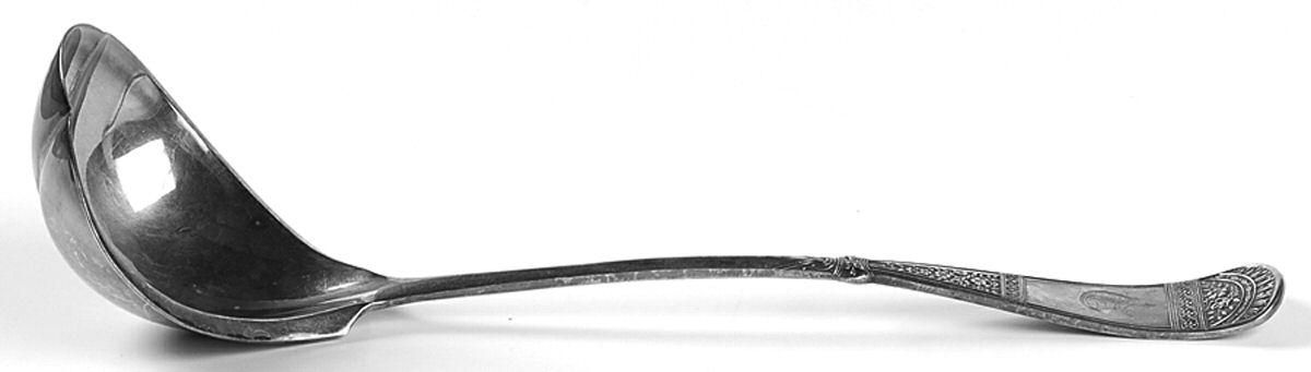 Westminster (Silverplate, 1902) Oyster Ladle Solid Piece by International Silver-1