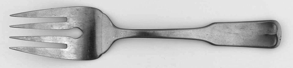 Westminster (Stainless) Medium Solid Cold Meat Serving Fork by International Silver-1