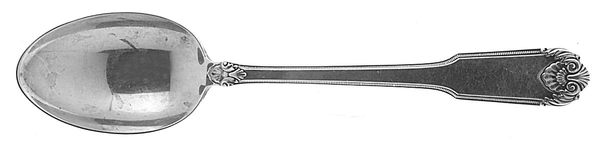 Whitehall-New (Sterling, 1938, No Monograms) Tablespoon (Serving Spoon) by International Silver-1