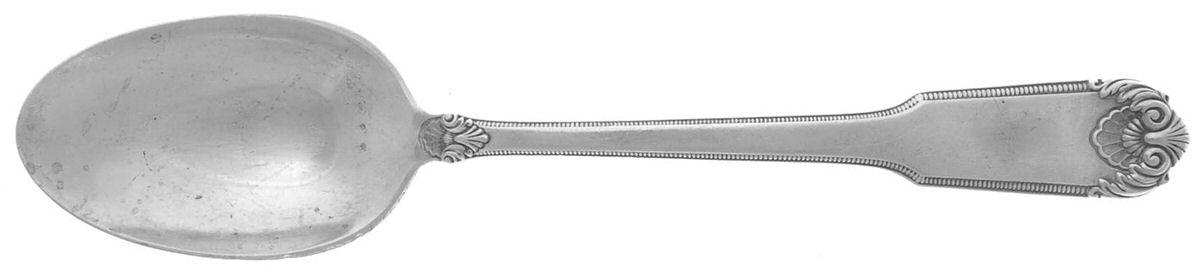 Whitehall-New (Sterling, 1938, No Monograms) Dessert/Oval Soup Spoon by International Silver-1
