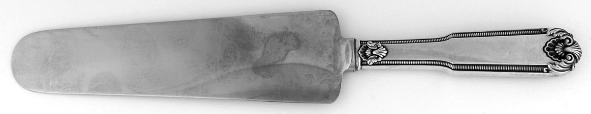 Whitehall-New (Sterling, 1938, No Monograms) Cake Server with Stainless Blade by International Silver-1