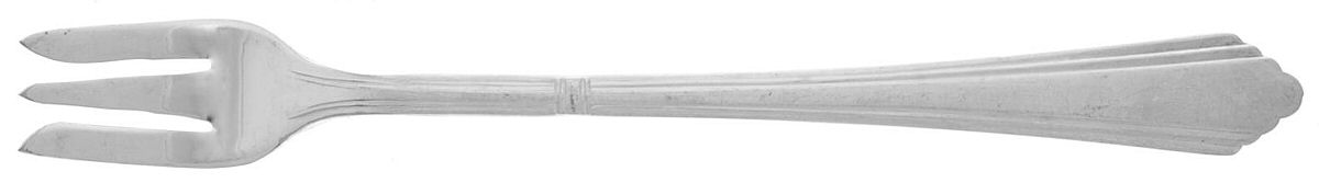 Wilshire (Silverplate, 1933) Cocktail/Seafood Fork by International Silver-1