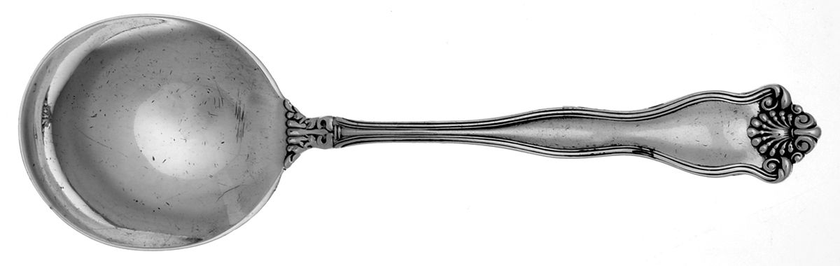 Winchester (Sterling, 1902, No Monograms) Round Bowl Soup Spoon (Cream Soup) by International Silver-1