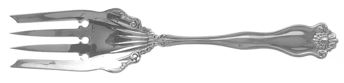 Winchester (Sterling, 1902, No Monograms) Individual Solid Fish Fork by International Silver-1