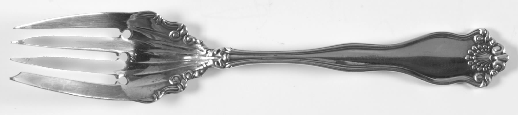 Winchester (Sterling, 1902, No Monograms) Individual Salad Fork by International Silver-1