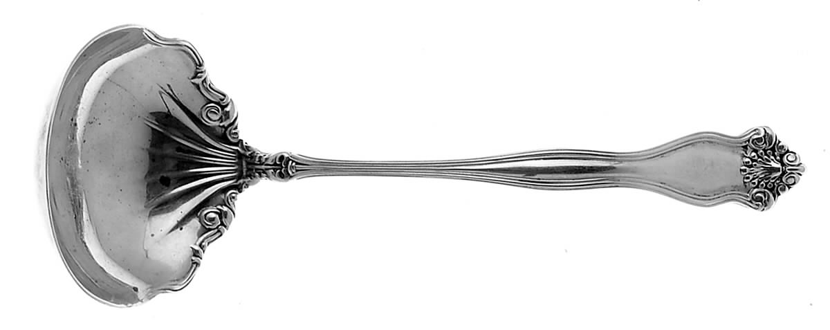 Winchester (Sterling, 1902, No Monograms) Solid Piece Cream Ladle by International Silver-1