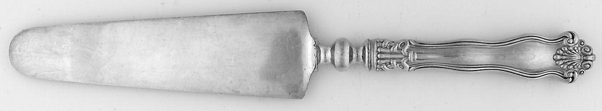 Winchester (Sterling, 1902, No Monograms) Pie Server with Silverplate Blade by International Silver-1