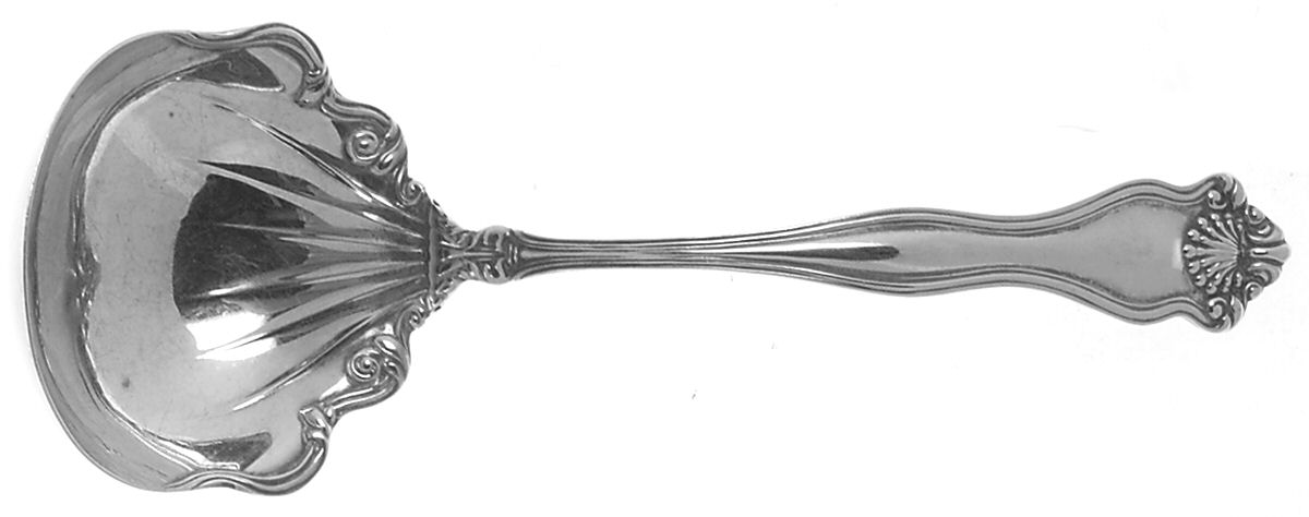 Winchester (Sterling, 1902, No Monograms) Solid Gravy Ladle by International Silver-1