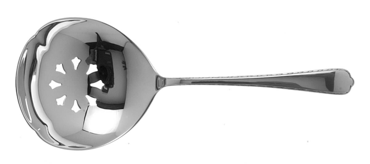 Windermere (Sterling, 1939) Solid Bon Bon Spoon with Pierced Bowl by International Silver-1