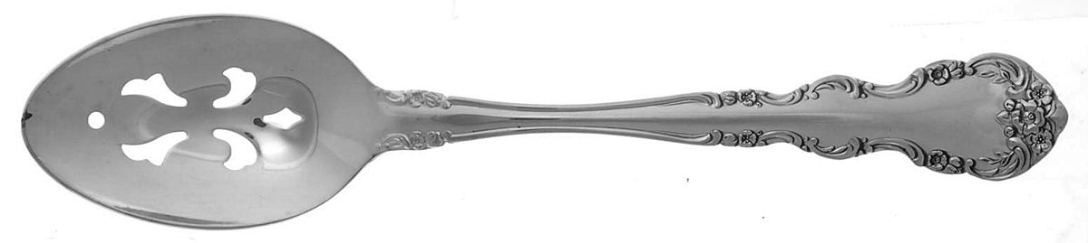 Windemere (Silverplate, 1985) Pierced Tablespoon (Serving Spoon) by International Silver-1