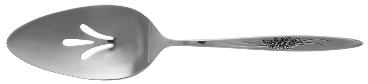 Windflower (Stainless) Pierced All Stainless Pie Server by International Silver-1