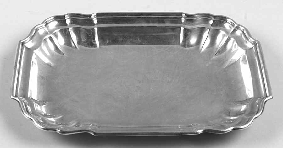 Windsor (Sterling, Hollowware) Rectangular Vegetable Bowl by International Silver-1