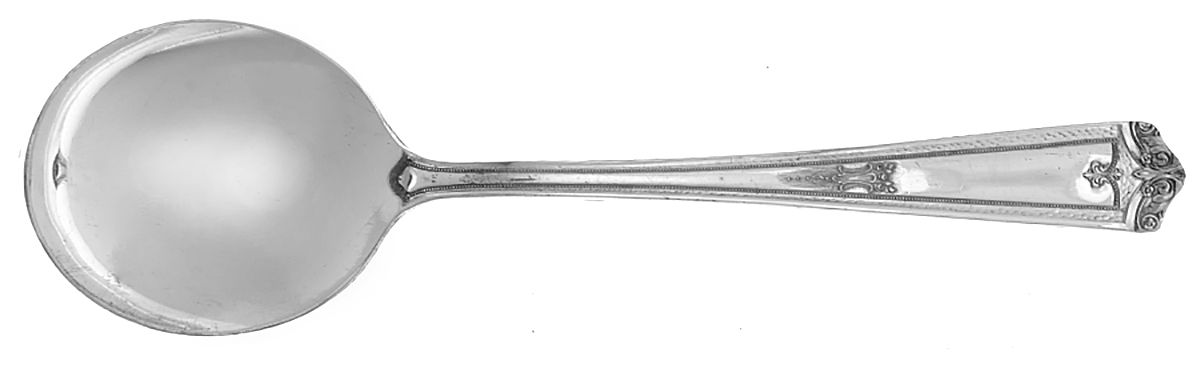 Winfield (Silverplate) Round Bowl Soup Spoon (Gumbo) by International Silver-1