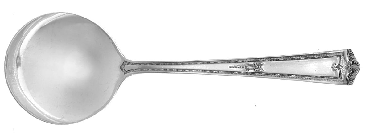Winfield (Silverplate) Round Bowl Soup Spoon (Bouillon) by International Silver-1