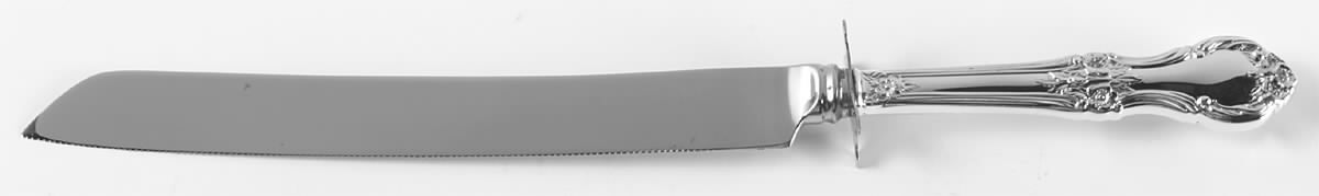 Wild Rose-New (Sterling, 1948, New, No Monos) Cake Slicer with Stainless Blade by International Silver-1