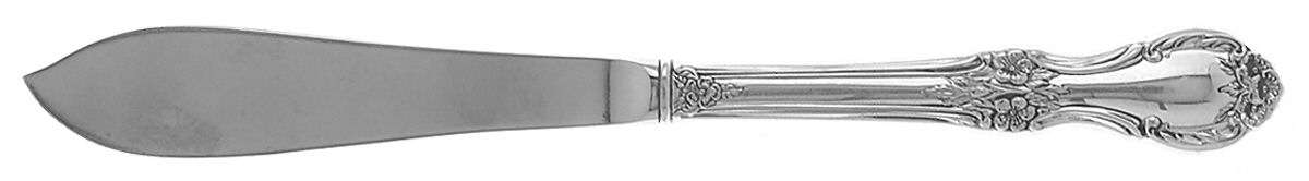 Wild Rose-New (Sterling, 1948, New, No Monos) Hollow Handle Master Butter Knife by International Silver-1