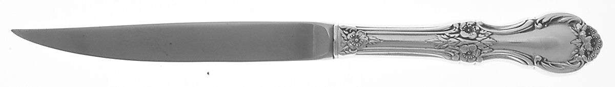 Wild Rose-New (Sterling, 1948, New, No Monos) Individual Steak Knife Hollow Handle by International Silver-1
