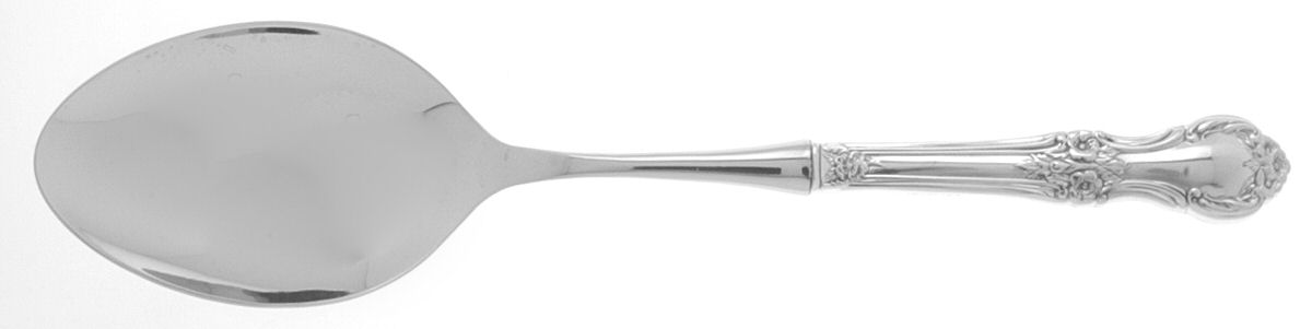 Wild Rose-New (Sterling, 1948, New, No Monos) Dressing Spoon with Stainless Bowl by International Silver-1