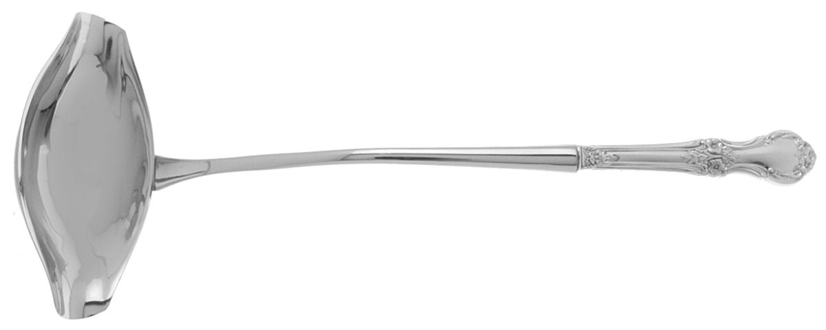 Wild Rose-New (Sterling, 1948, New, No Monos) Punch Ladle with Stainless Bowl by International Silver-1