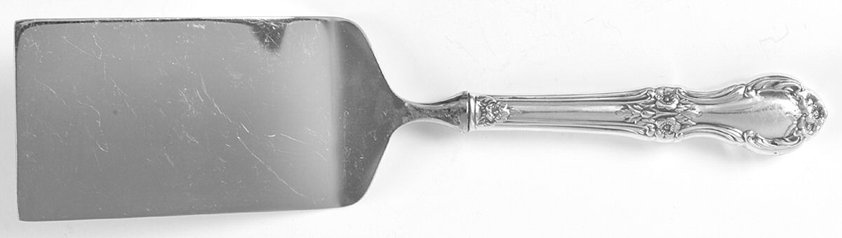 Wild Rose-New (Sterling, 1948, New, No Monos) Lasagna Server with Stainless Blade by International Silver-1