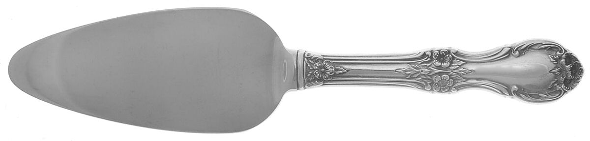 Wild Rose-New (Sterling, 1948, New, No Monos) Cheese Server with Stainless Blade by International Silver-1