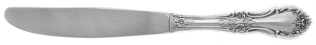 Wild Rose-New (Sterling, 1948, New, No Monos) Hollow Handle Youth Knife by International Silver-1