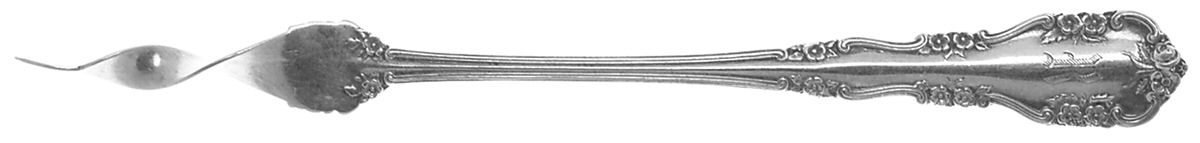 Wild Rose-Old-Rosalind (Sterling, 1908, No Monos) One Tine Butter Pick by International Silver-1