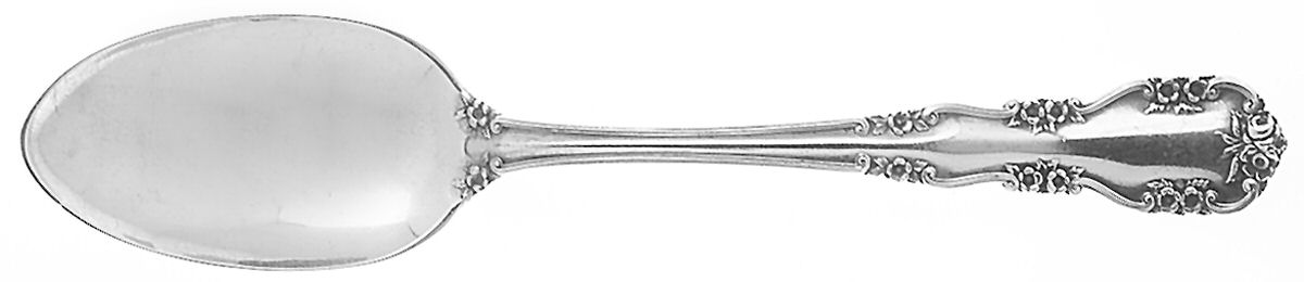 Wild Rose-Old-Rosalind (Sterling, 1908, No Monos) Tablespoon (Serving Spoon) by International Silver-1