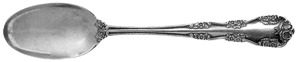 Wild Rose-Old-Rosalind (Sterling, 1908, No Monos) Youth Spoon by International Silver-1