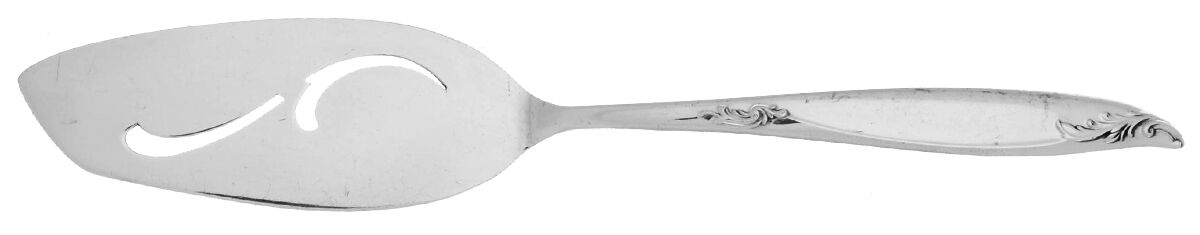 Woodsong (Silverplate, 1958) Solid Serving Cheese Knife by International Silver-1