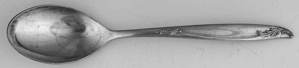 Woodsong (Silverplate, 1958) Five O'Clock Teaspoon by International Silver-1