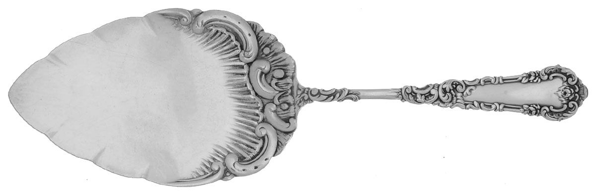 Yale I (Silverplate, 1894) Large Solid Pie Knife by International Silver-1