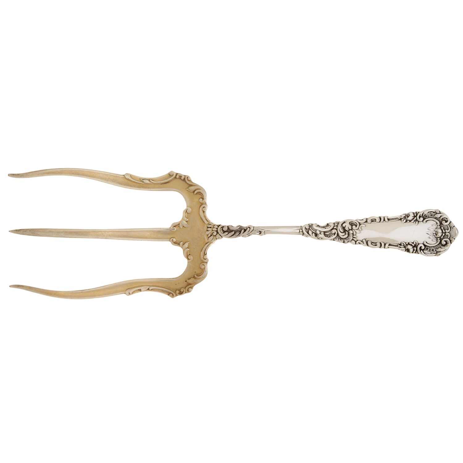 Yale I (Silverplate, 1894) Solid Toast Serving Fork by International Silver-1